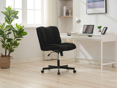 Gorilla Office - Corduroy Office Chair Black
