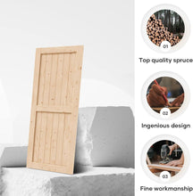 Load image into Gallery viewer, Fraser Country Wood Barn Door with Installation Hardware Kit