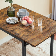 Load image into Gallery viewer, Vasagle : Folding Dining Table - Rustic Brown