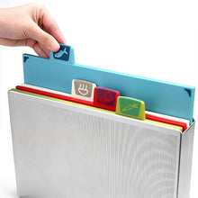 Load image into Gallery viewer, Chopping Board Set with Stand (5 Piece Set)