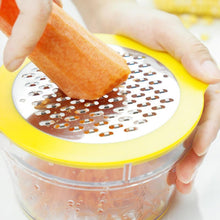 Load image into Gallery viewer, Corn Stripping Tool Corn Cutter &amp; Remover with Built-In Measuring Cup Grater