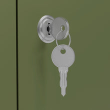 Load image into Gallery viewer, Fraser Country Milan Metal Locker Storage Cabinet - Olive Green
