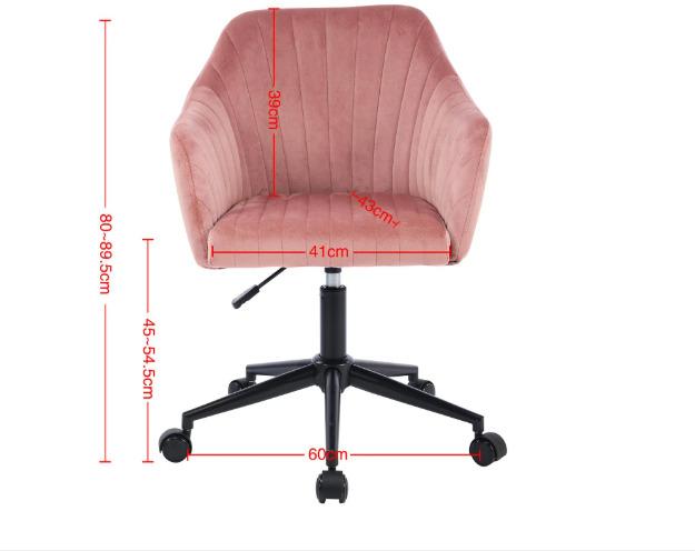 Gorilla Office: Bridget Velvet Chair Grey