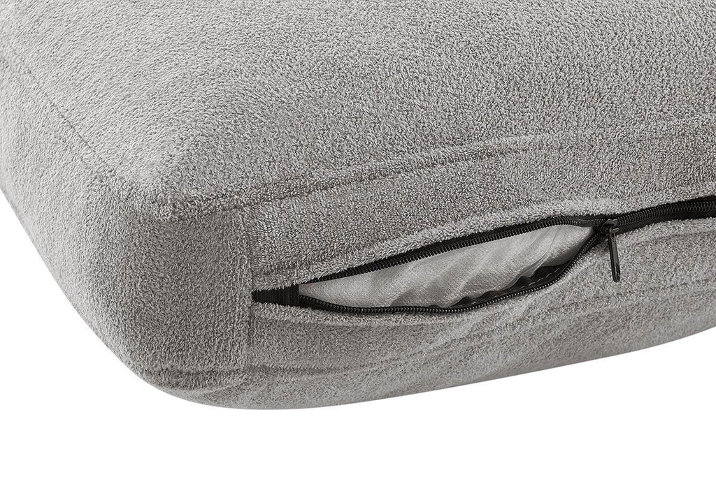 Shangri-La Brad Upholstered Double Sofa Bed (Grey)