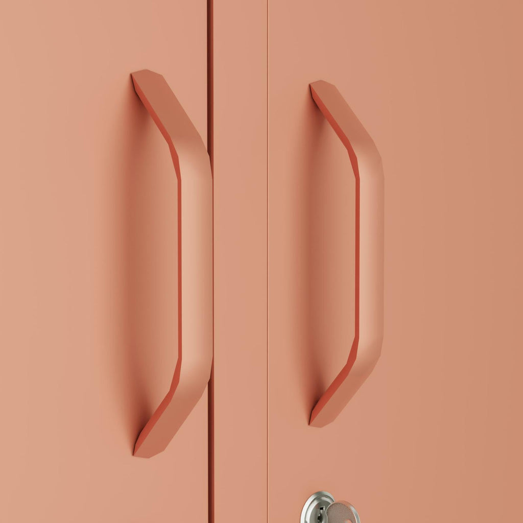 Fraser Country Milan Metal Side Cabinet - Nordic Salmon