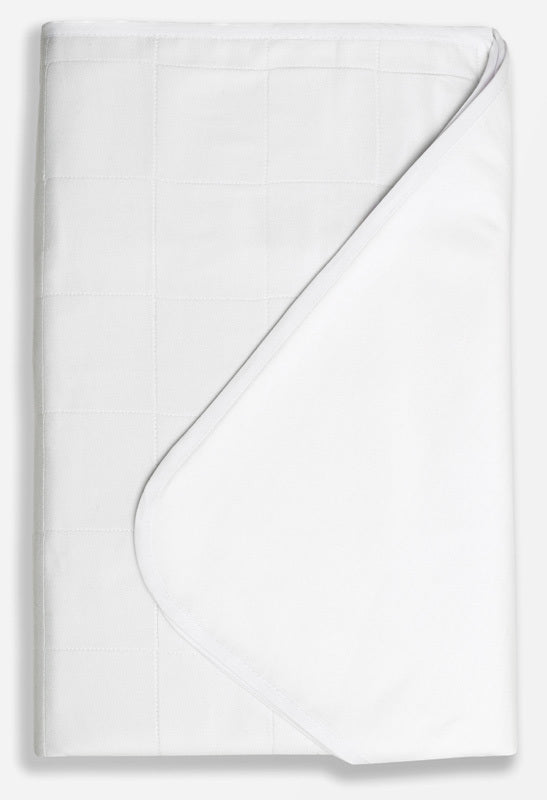 Brolly Sheets Queen Size Sheet Bed Pad - White