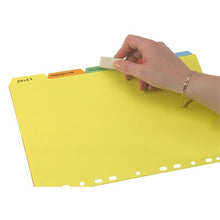 Load image into Gallery viewer, Marbig A4 Manilla 5 Tab Erasable Dividers - Coloured