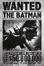 Load image into Gallery viewer, Batman Arkham Origins Wanted Wall Poster (97)