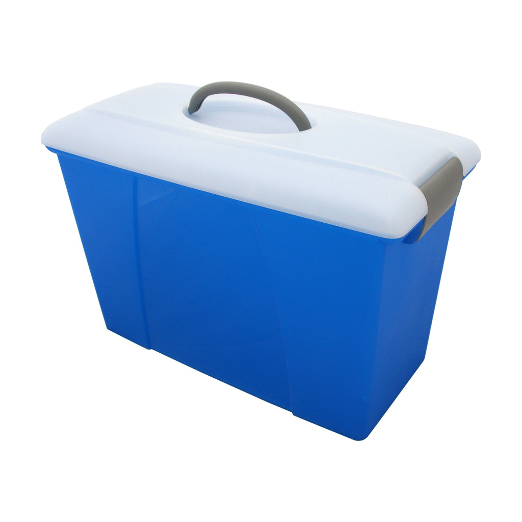 Marbig Suspension File Carry Case - Blue