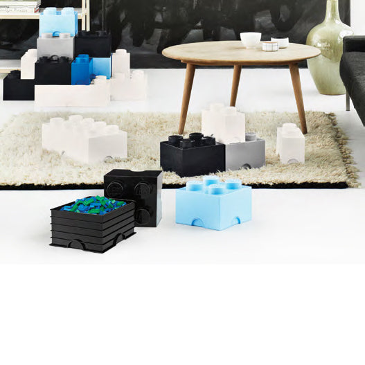 LEGO: Storage Brick 2 - Black