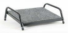 Load image into Gallery viewer, Fluteline: Footrest Grey Carpet with Black Frame - Large
