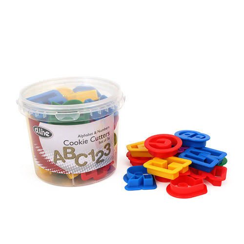 Alphabet & Number Cookie Cutters