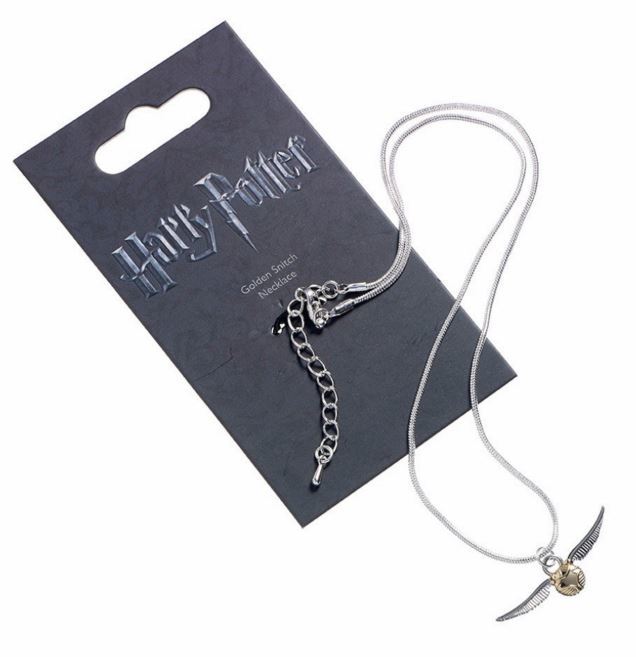 The Carat Shop: Harry Potter Pendant & Necklace - The Golden Snitch