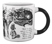 Load image into Gallery viewer, The Unemployed Philosophers Guild Mug - Cheshire Cat - Alice in Wonderland