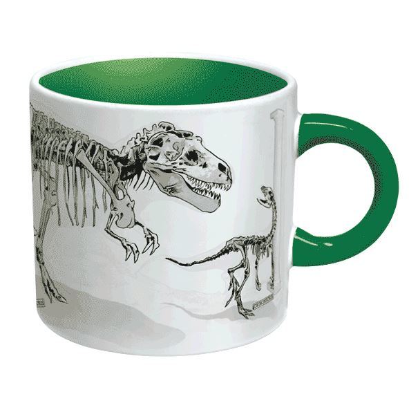 The Unemployed Philosophers Guild Mug - Disappearing Dinosaur