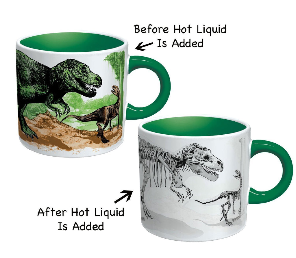 The Unemployed Philosophers Guild Mug - Disappearing Dinosaur