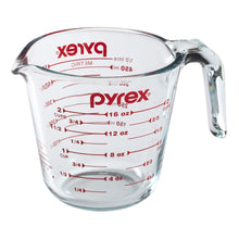 Load image into Gallery viewer, Pyrex: Original 2 Cup Glass Measuring Jug