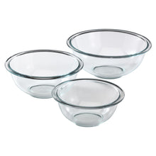 Load image into Gallery viewer, Pyrex: Mixing Bowls - Set of 3 (0.95L, 1.4L, 2.3L)