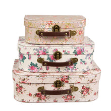 Load image into Gallery viewer, Sass &amp; Belle: Vintage Rose - Suitcase Set