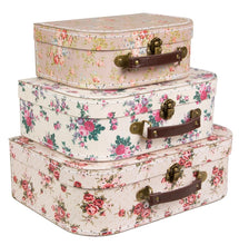 Load image into Gallery viewer, Sass &amp; Belle: Vintage Rose - Suitcase Set