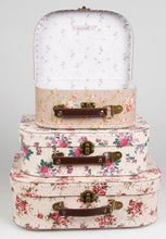 Load image into Gallery viewer, Sass &amp; Belle: Vintage Rose - Suitcase Set