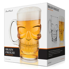Load image into Gallery viewer, Final Touch: Skull Beer Pint Glass