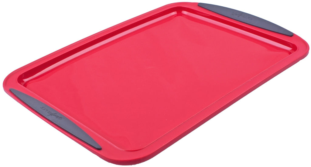 Silicone Baking Tray - Red (30.5cm) - D.Line