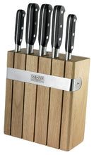 Load image into Gallery viewer, Sabatier Professional 5pc Oak Knife Block Set