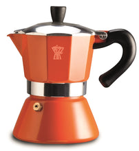 Load image into Gallery viewer, Pezzetti: Bellexpress Orange Induction Coffee Maker (6 Cup)