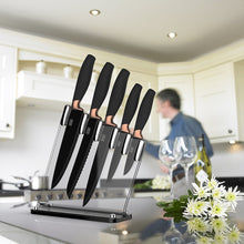 Load image into Gallery viewer, Taylor&#39;s Eye Witness: 5pc Brooklyn Sloping Knife Block - Copper