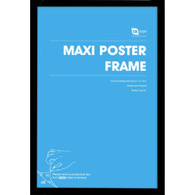 Load image into Gallery viewer, Maxi Poster Frame - Black