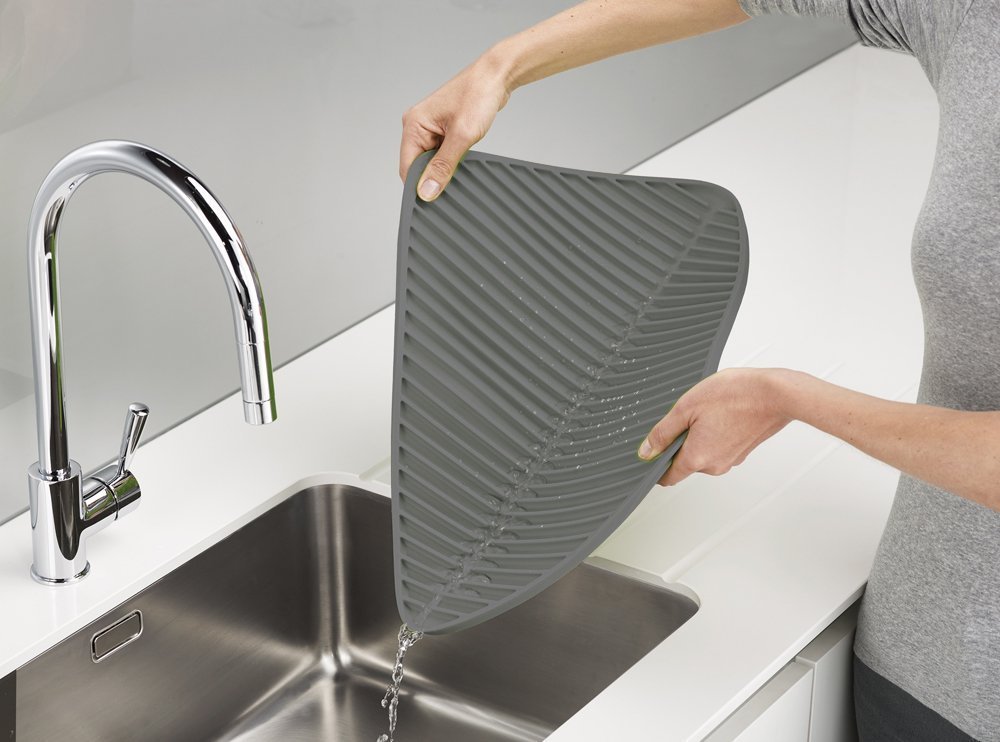 Joseph Joseph: Large Flume Draining Mat (Grey)