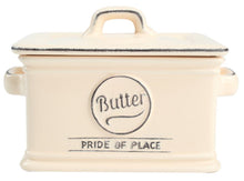 Load image into Gallery viewer, T&amp;G: Pride of Place Butter Dish - Cream