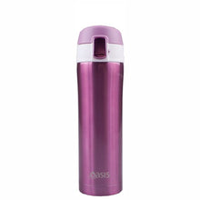 Load image into Gallery viewer, Oasis Flip-Top Vacuum Flask - Blush (420ml) - D.Line