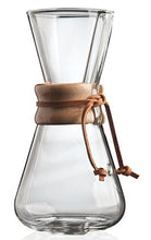 Load image into Gallery viewer, Chemex: 3-Cup Classic Glass Coffee Maker
