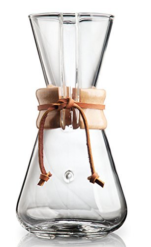 Chemex: 3-Cup Classic Glass Coffee Maker