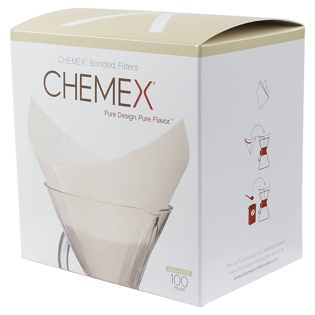 Chemex: Square Filters for 6, 8 or 10 Cup