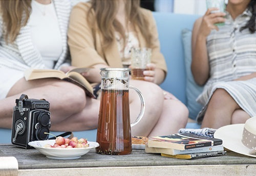 Pinky Up: Charlie Glass - Iced Tea Carafe