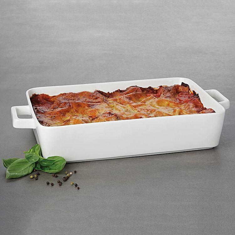 Maxwell & Williams: Epicurious Lasagne Dish - White (36x24.5x7.5cm)