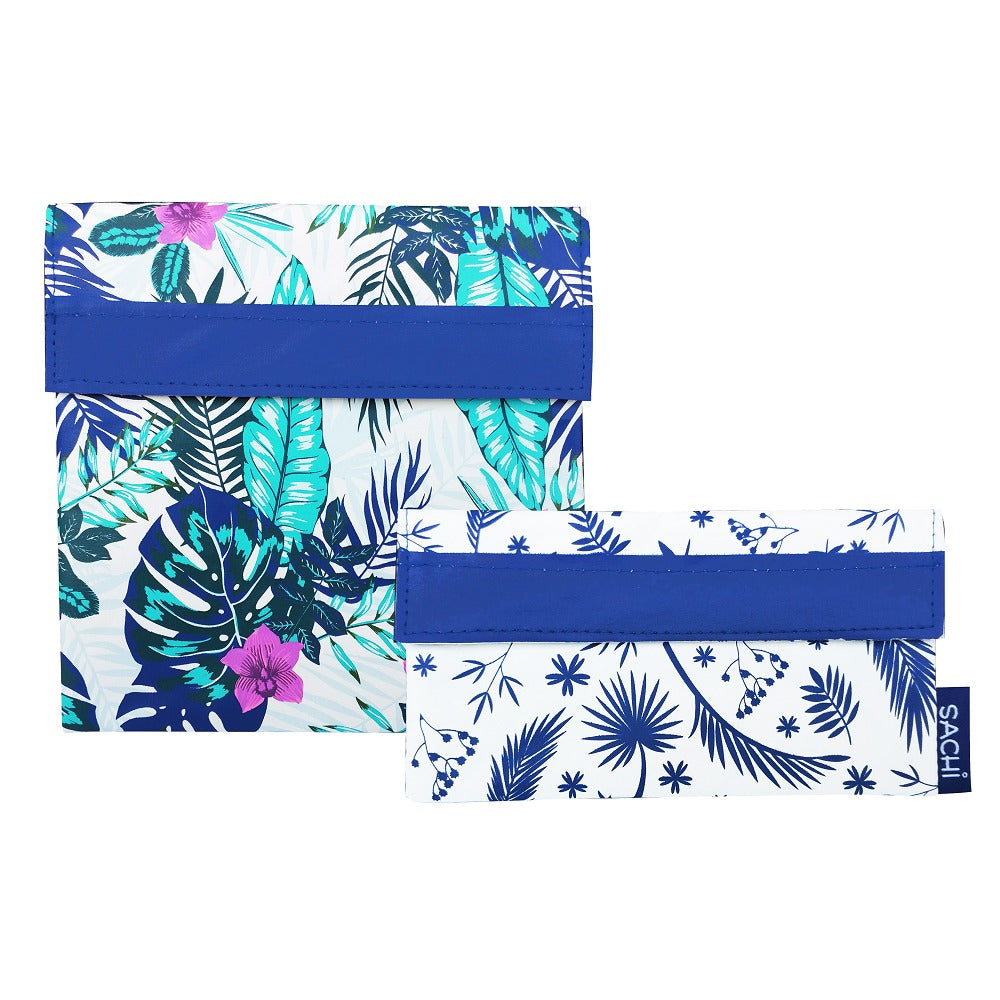 Sachi: Reusable Lunch Pocket Set - Tropical Paradise - D.Line