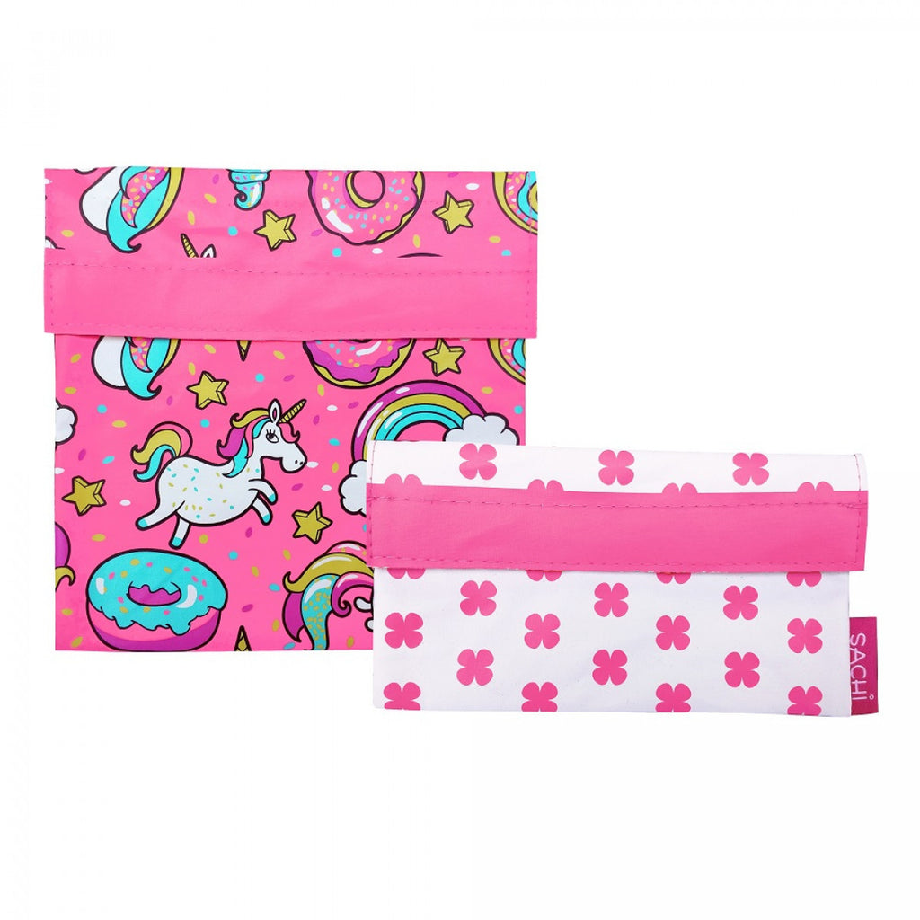 Sachi: Reusable Lunch Pocket Set - Unicorn - D.Line