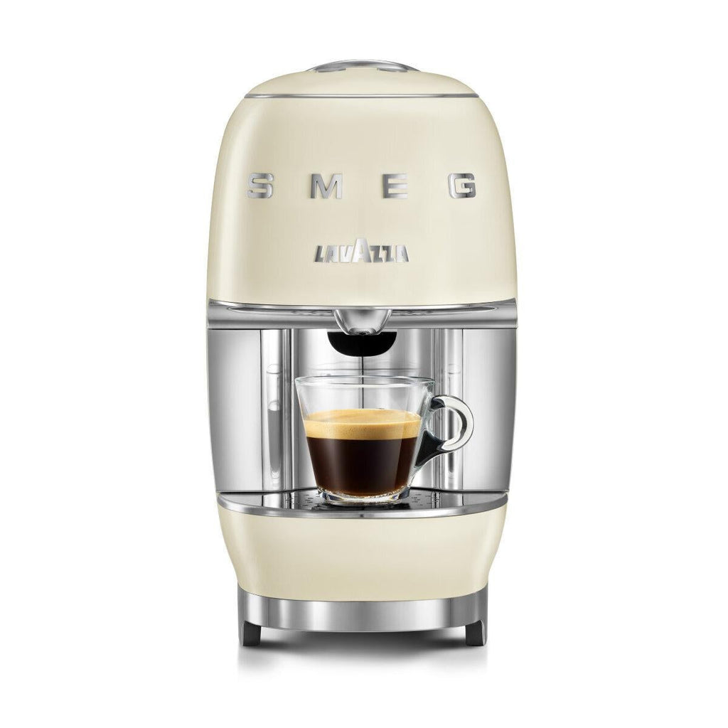 Lavazza SMEG Coffee Capsule Machine, Cream