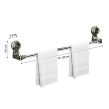 Load image into Gallery viewer, STORFEX 2 Pack Expandable Suction Cup Towel Bar (72~120cm)