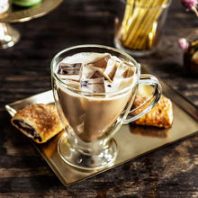 Load image into Gallery viewer, OZZYCOOK Double Wall Glass Coffee Cup Set of 4