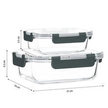 Load image into Gallery viewer, STORFEX 10-Pack Glass Meal Prep Containers with Lids