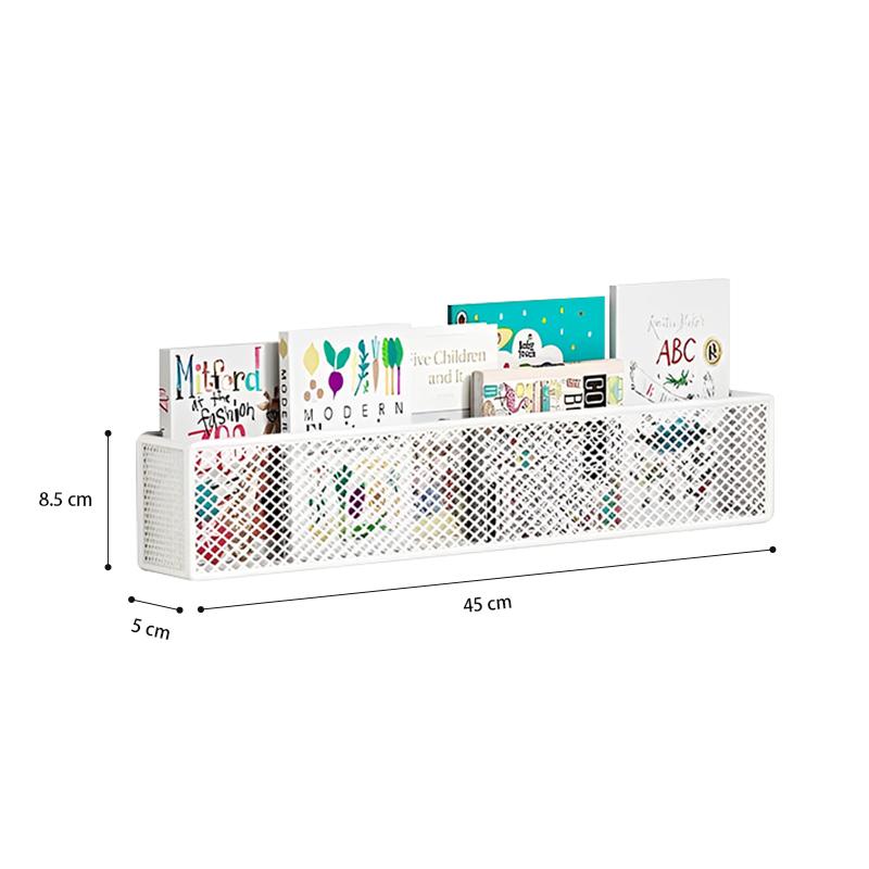 3 Pack Wall Mounted Spice Rack Organizer for Cabinet Door - White