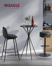 Load image into Gallery viewer, VASAGLE Modern Style Round Bar Cocktail Table