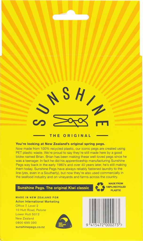 Sunshine Pegs 48pk