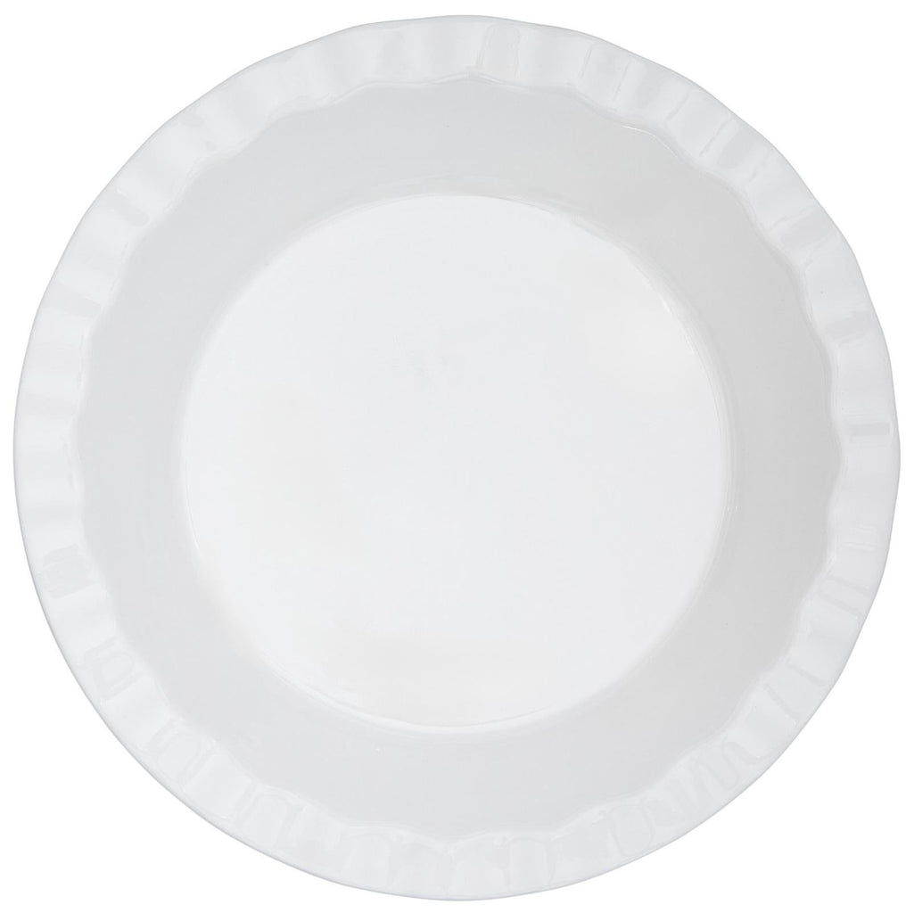 Maxwell & Williams: Blooms Fluted Pie Dish - White (21.5x4cm)
