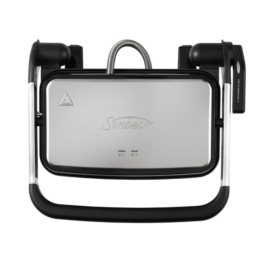Sunbeam GRM2000SS Cafe Style 2-Slice Sandwich Press & Maker